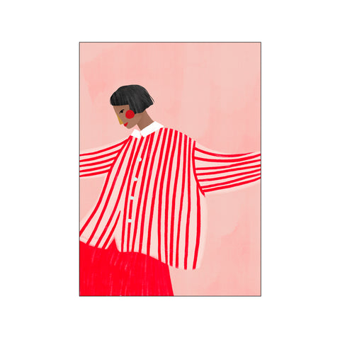 The Woman With the Red Stripes