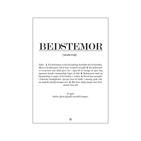 Bedstemor definition