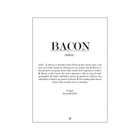 Bacon definition