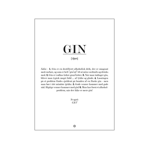 Gin Definition