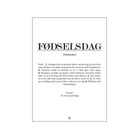 Fødselsdag