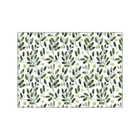 Lisa watercolor seeded eucalyptus pattern