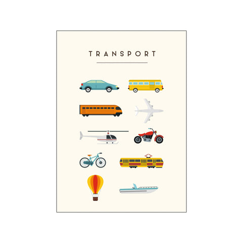 Transport – Børneplakat