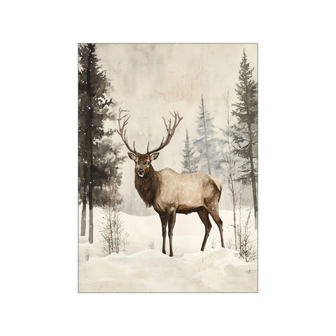 Elk Winter Nostalgia