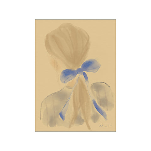 Girl With A Blue Hair Ribbon