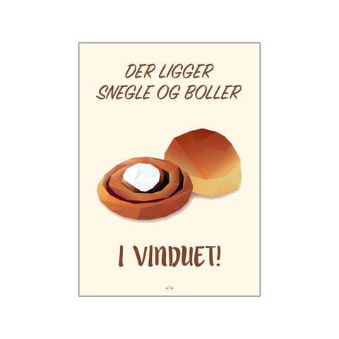 Der ligger snegle og boller